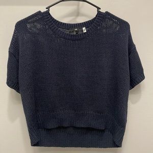 H&M Knit Mesh Sweater